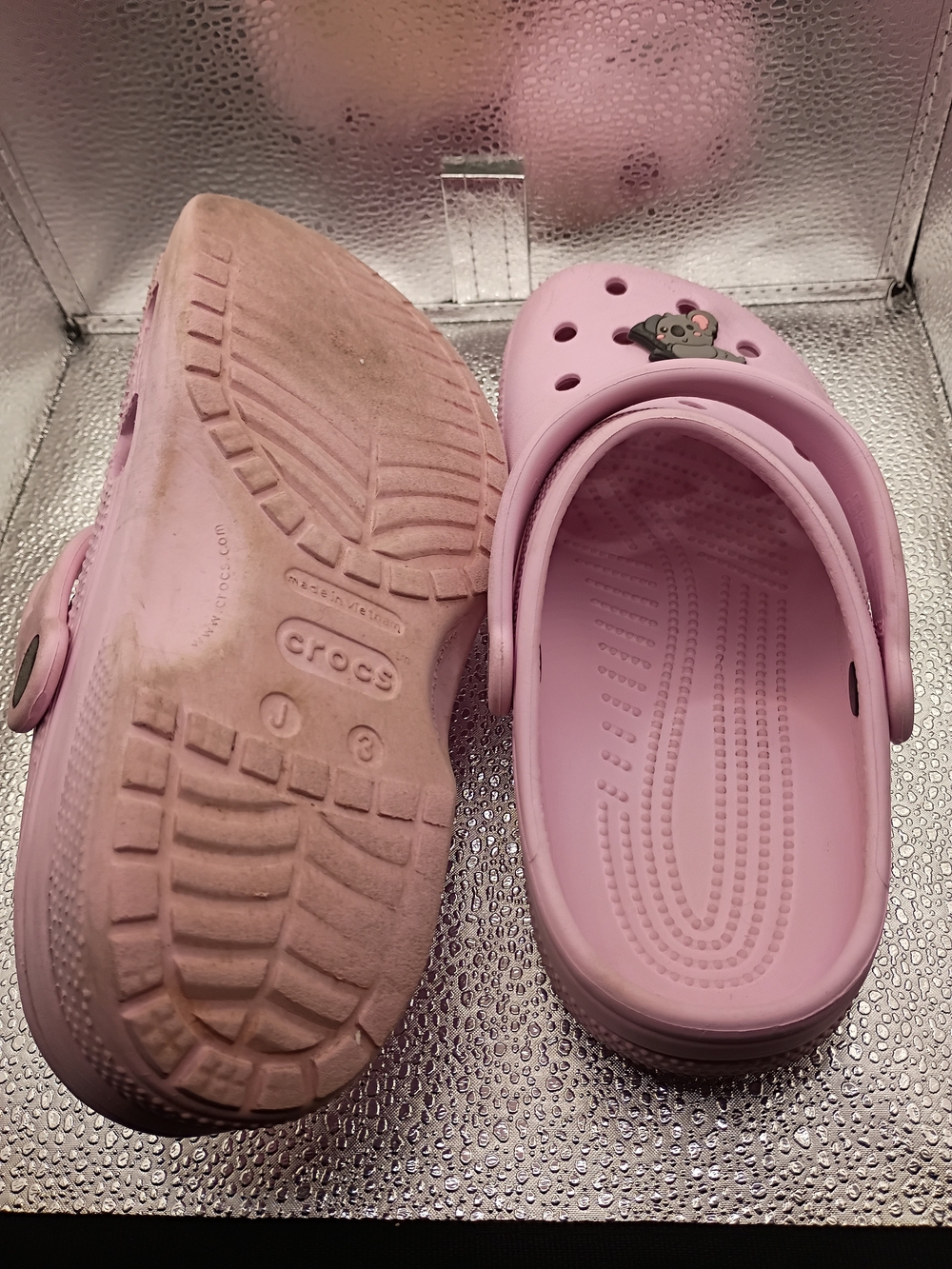 Pink Crocs With Jibbits - Picture 4 of 5